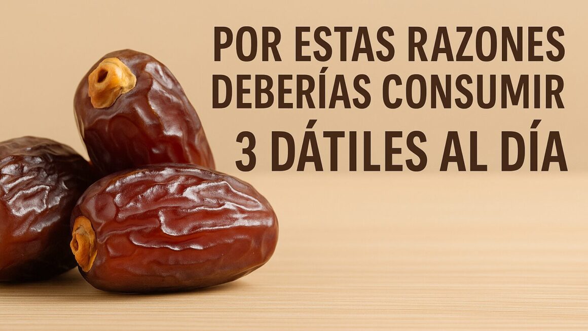 3 dátiles al día
