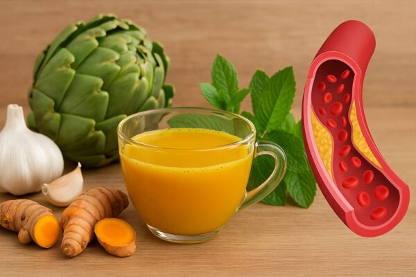 Recetas con Menta, Alcachofa, Ajo y Cúrcuma para Limpiar las Arterias