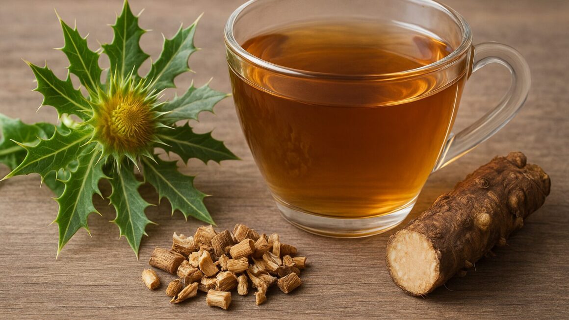 raíz de cardo santo