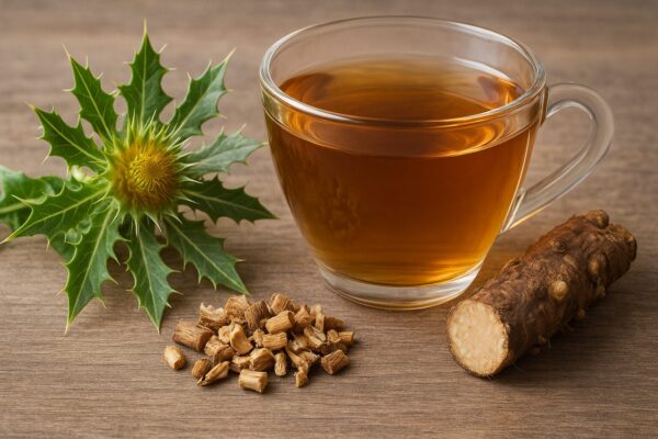 “Raíz de cardo santo o cardo bendito: usos medicinales y propiedades”