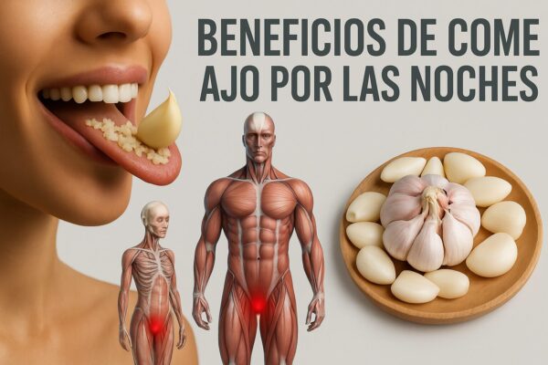 Ajo nocturno: el secreto natural para presión, colesterol y sueño reparador.