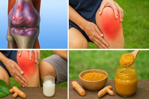 “Cómo usar cúrcuma y aceite de coco para el dolor de articulaciones”