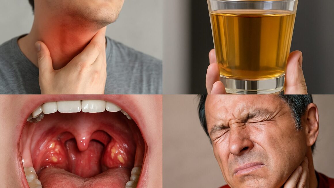 dolor de garganta