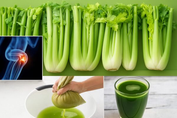 “Así se prepara el poderoso jugo de apio para el dolor de rodillas y articulaciones”