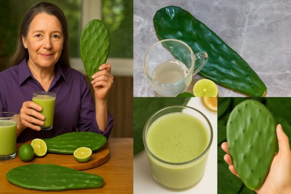 “Remedio de nopal y limón: limpia tu sangre, tu hígado y controla la diabetes naturalmente”