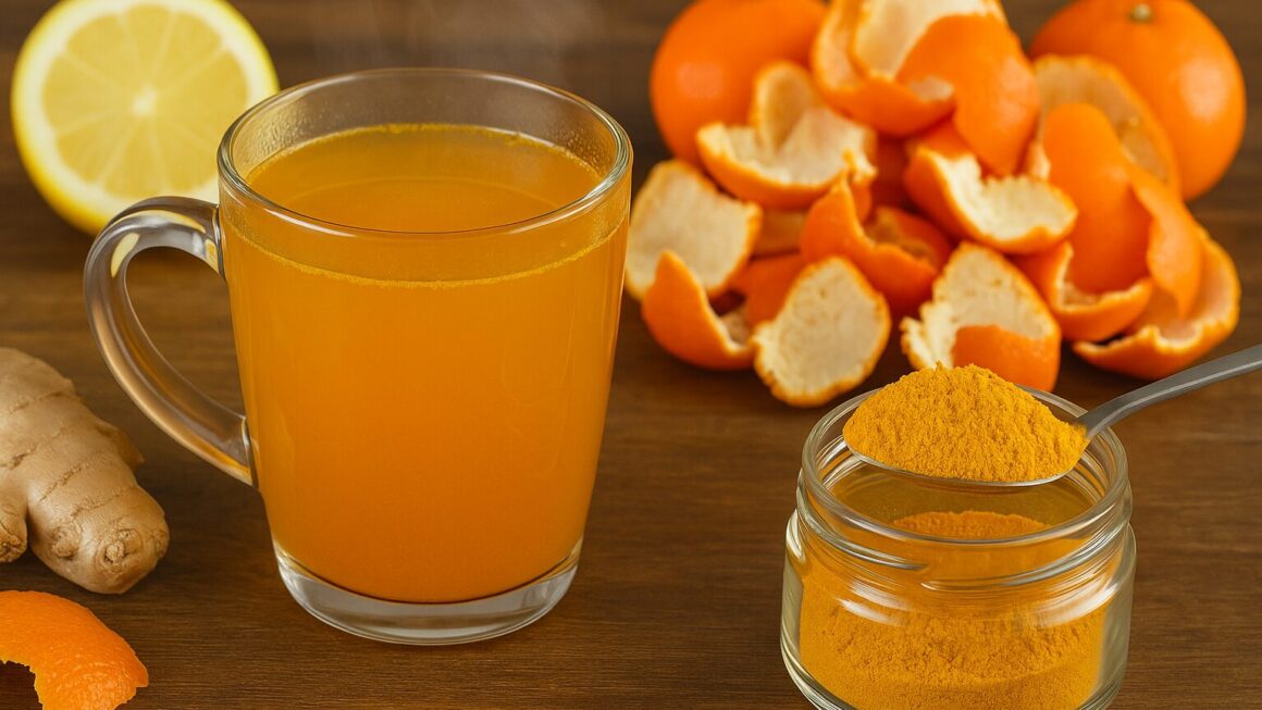 cáscara de mandarina