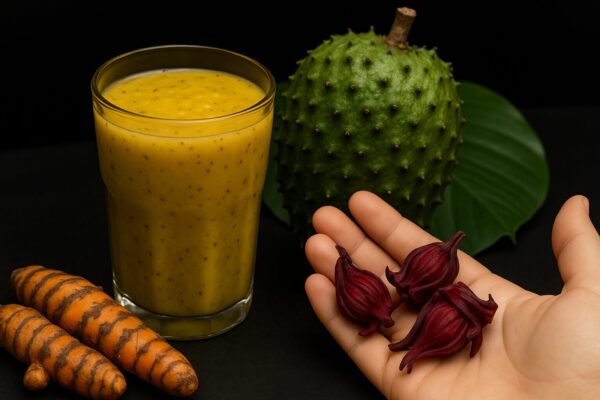 “Jugo de guanábana, cúrcuma y jamaica: más de 22 beneficios para tu salud y bienestar”
