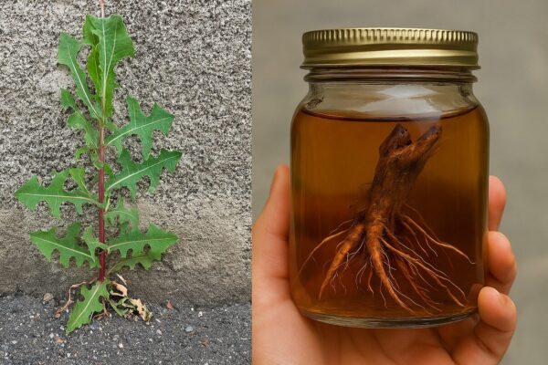 🩺 Lechuga silvestre: la raíz que alivia dolores, ansiedad y depura tu organismo