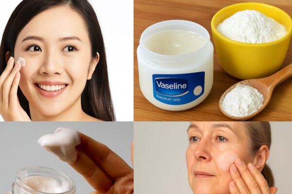“✨ Crema casera con vaselina que rejuvenece tu piel al instante 💆‍♀️”