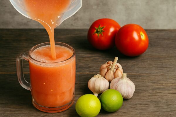 “Limpia tu próstata y riñones con este poderoso jugo natural de tomate, ajo y limón”