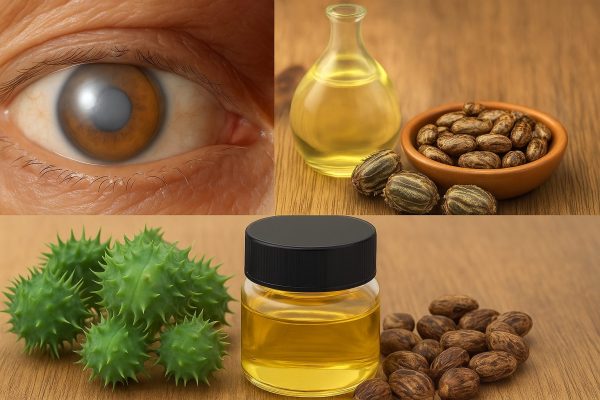 “Aceite de ricino para los ojos: elimina cataratas y restaura la visión naturalmente”
