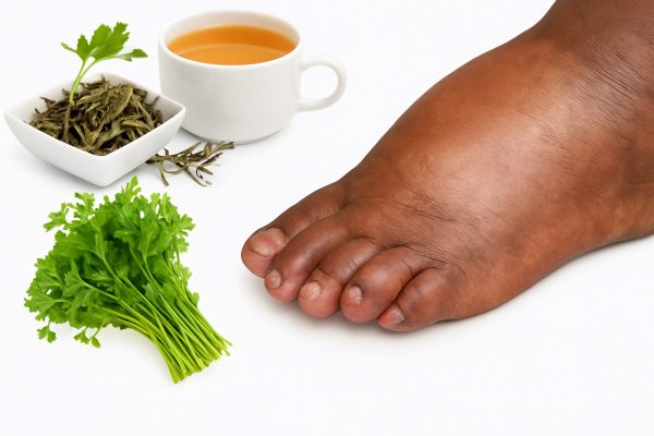 “El poderoso remedio de perejil que desinflama tus piernas y baja la retención de líquidos”
