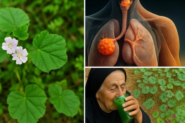 Té y jugo de malva: dos preparaciones tradicionales para sanar pulmones, colon y estómago