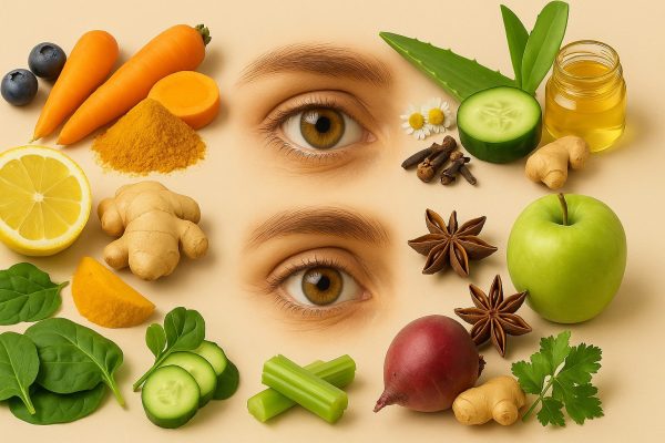 Recetas Caseras Poderosas para la Vista Cansada y Visión Borrosa