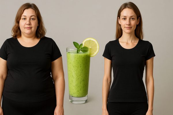 🌿 2 Bebidas Naturales para Quemar Grasa Abdominal en 7 Días (Una de Noche y Una en Ayunas)