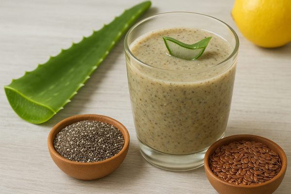 “Chía + Linaza + Aloe Vera: El Remedio Casero Para Desparasitar y Reducir la Barriga”
