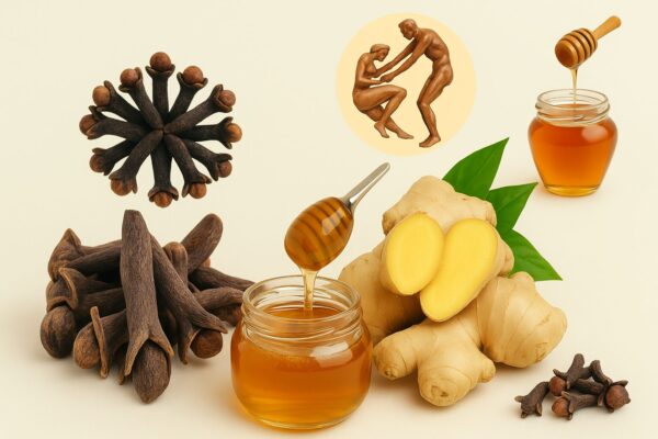 El Secreto Natural que Despierta la Libido y Fortalece el Cuerpo: Miel, Clavo y Jengibre