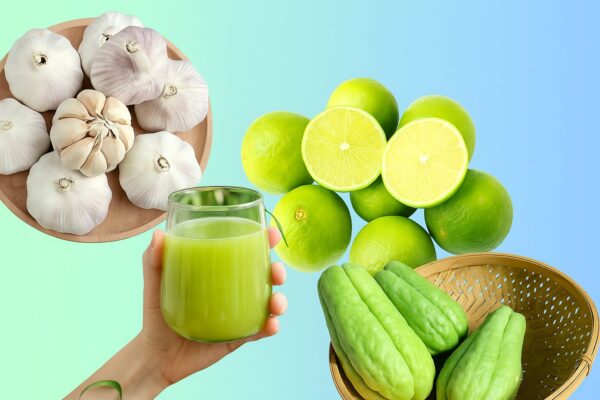 “El secreto natural para la circulación y la salud articular: chayote, ajo y limón”