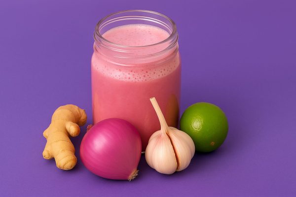 Bebida casera para limpiar los pulmones y fortalecer las defensas