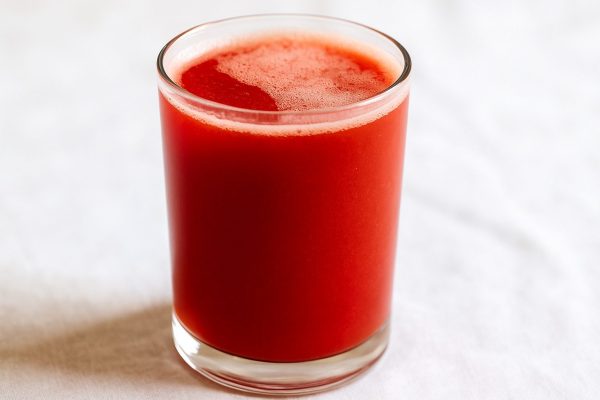 Solo 2 tazas al día durante 7 días: el jugo rojo que desinflama el estómago