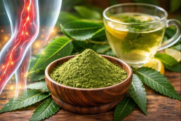 Una sola hoja natural para el azúcar alta, el colesterol y el dolor en el cuerpo