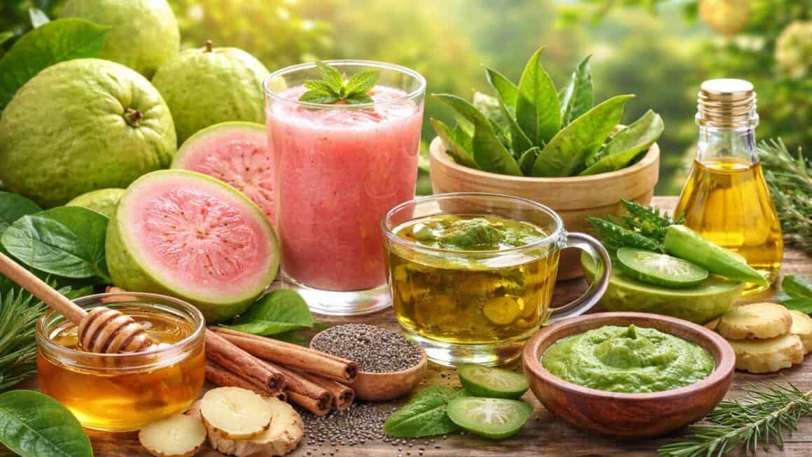 guayaba para el cabello