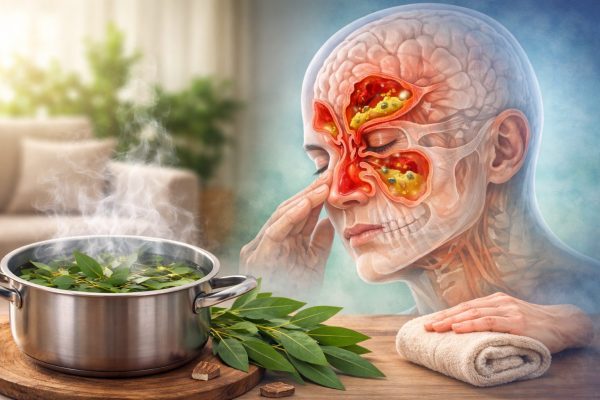 El Vapor de Eucalipto: El Truco Natural que Limpia el Aire y Descongestiona