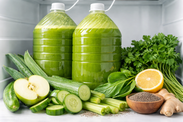 Bebida Verde Casera para el Intestino: Receta y Beneficios