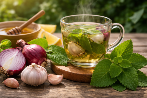 Té de orégano orejón con ajo y cebolla: 20 beneficios que debes conocer