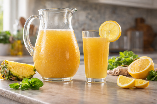 Licuado de piña, limón y jengibre: receta fácil para desinflamar el abdomen