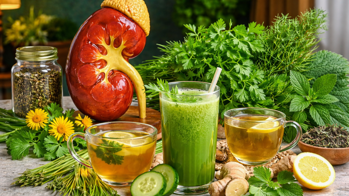 plantas medicinales para riñones