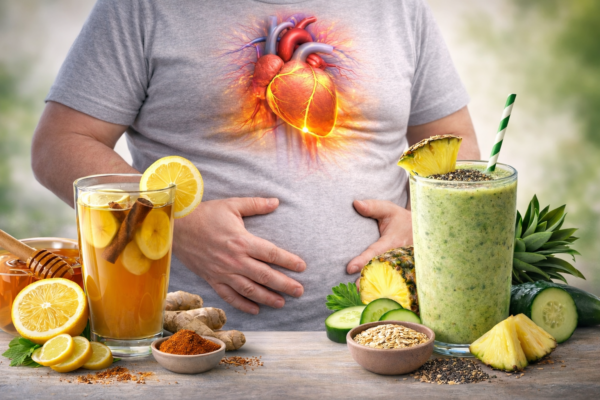 ⚠️ Grasa abdominal difícil: prueba esto en ayunas y mira lo que pasa