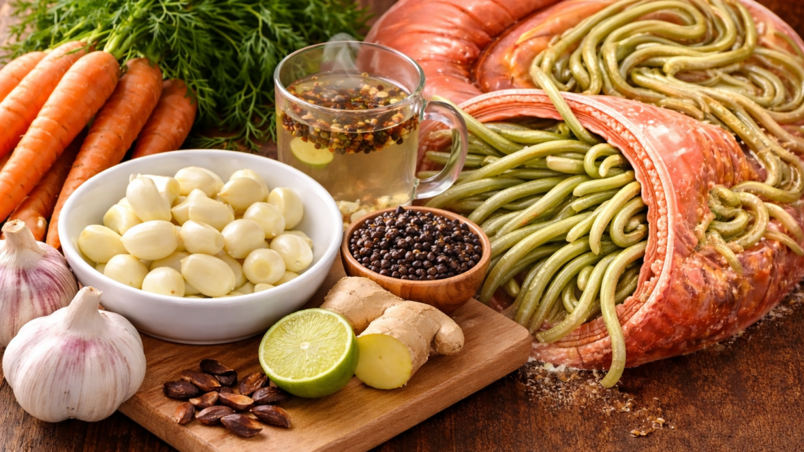 ajo para parásitos intestinales