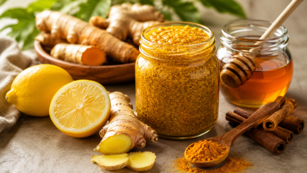 Cúrcuma, jengibre y miel: conoce los beneficios de esta mezcla natural