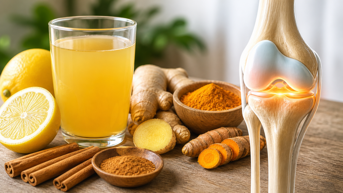 bebida natural para rodillas