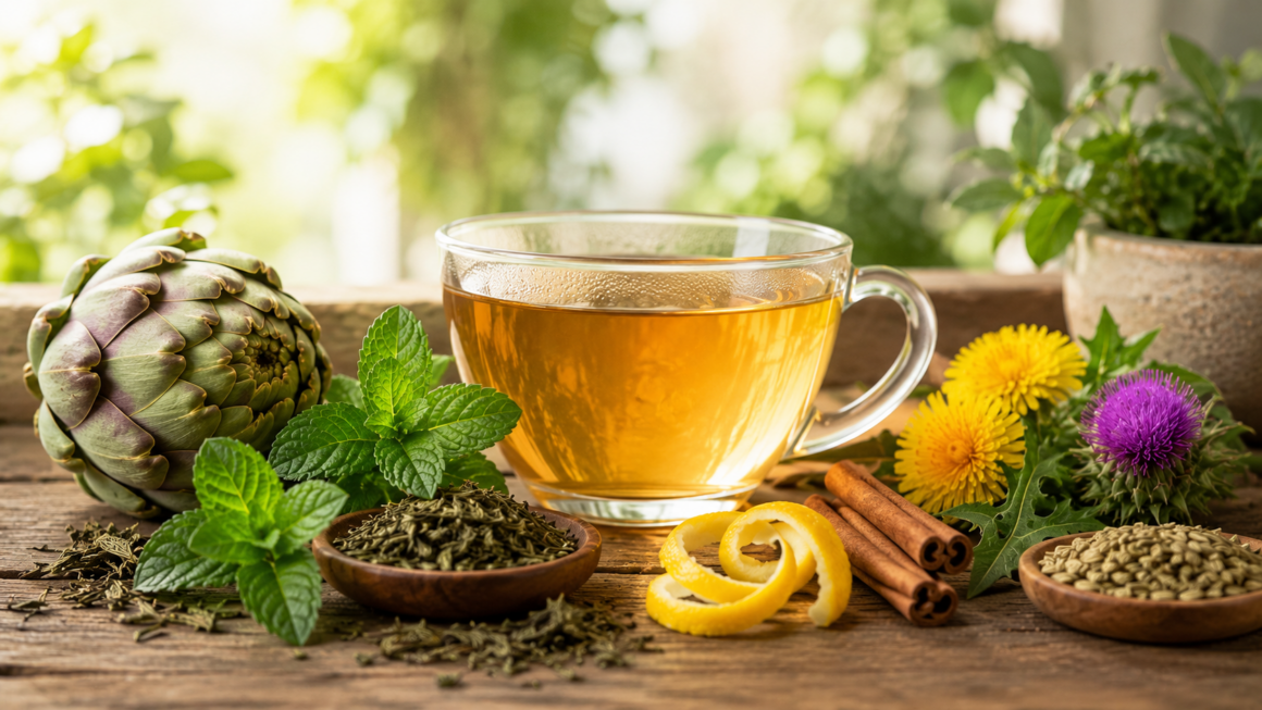 infusiones para el colesterol