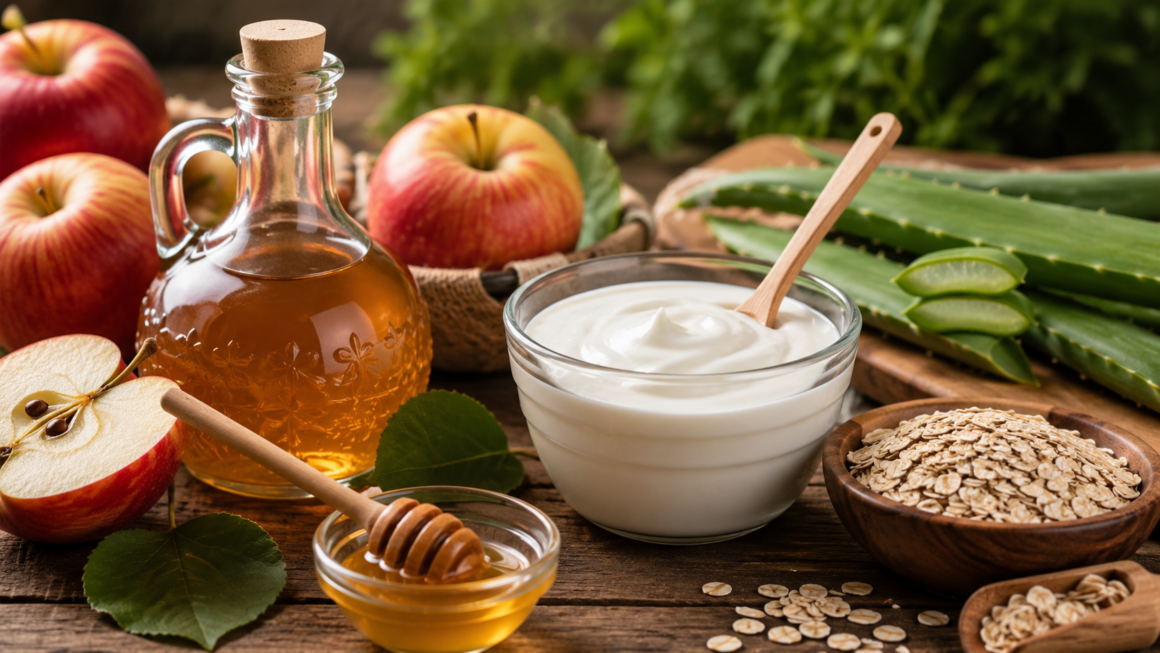 mascarilla de vinagre de manzana